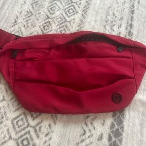Calia red belt bag